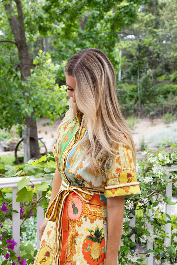 Bohemian Spring Mini Dress