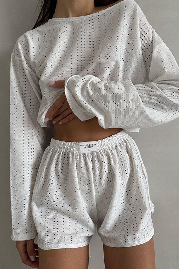 Fashion Slim Sleepwear Set