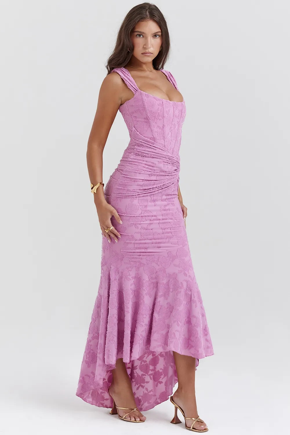 Romantic Floral Maxi Dress