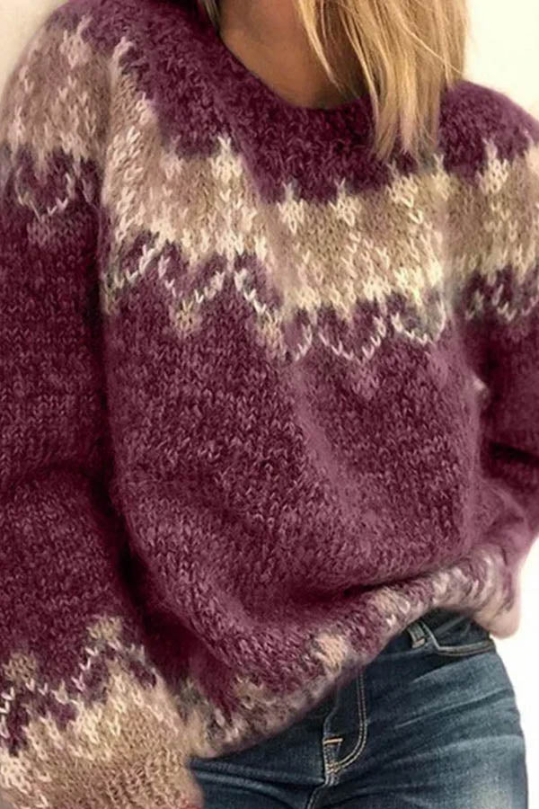 Scandinavian Pattern Sweater