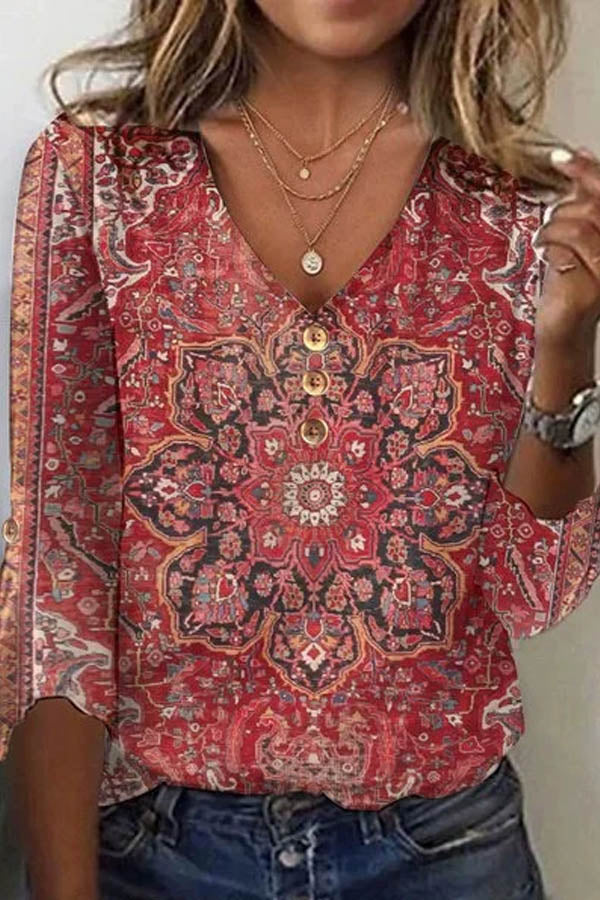Vintage Boho Blouse