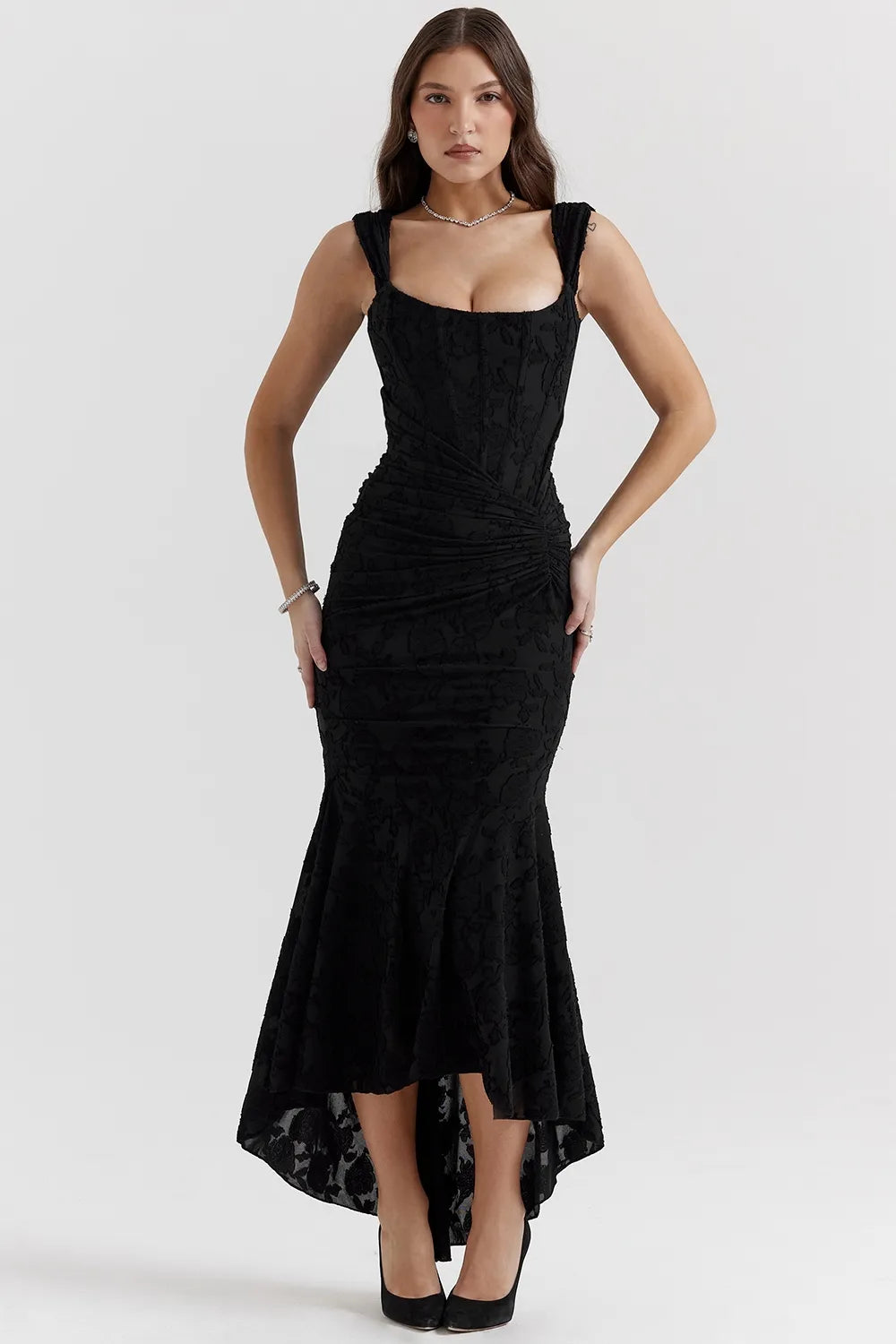 Romantic Floral Maxi Dress
