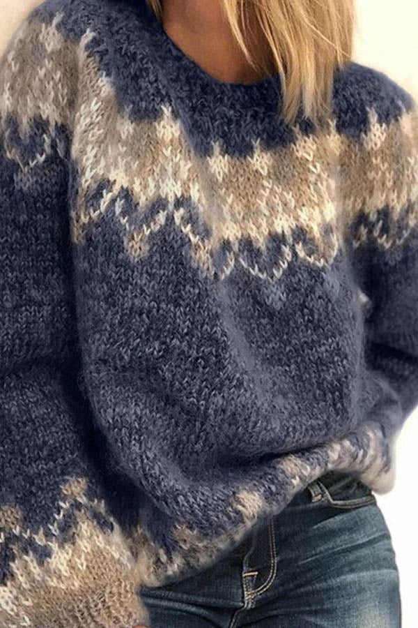 Scandinavian Pattern Sweater
