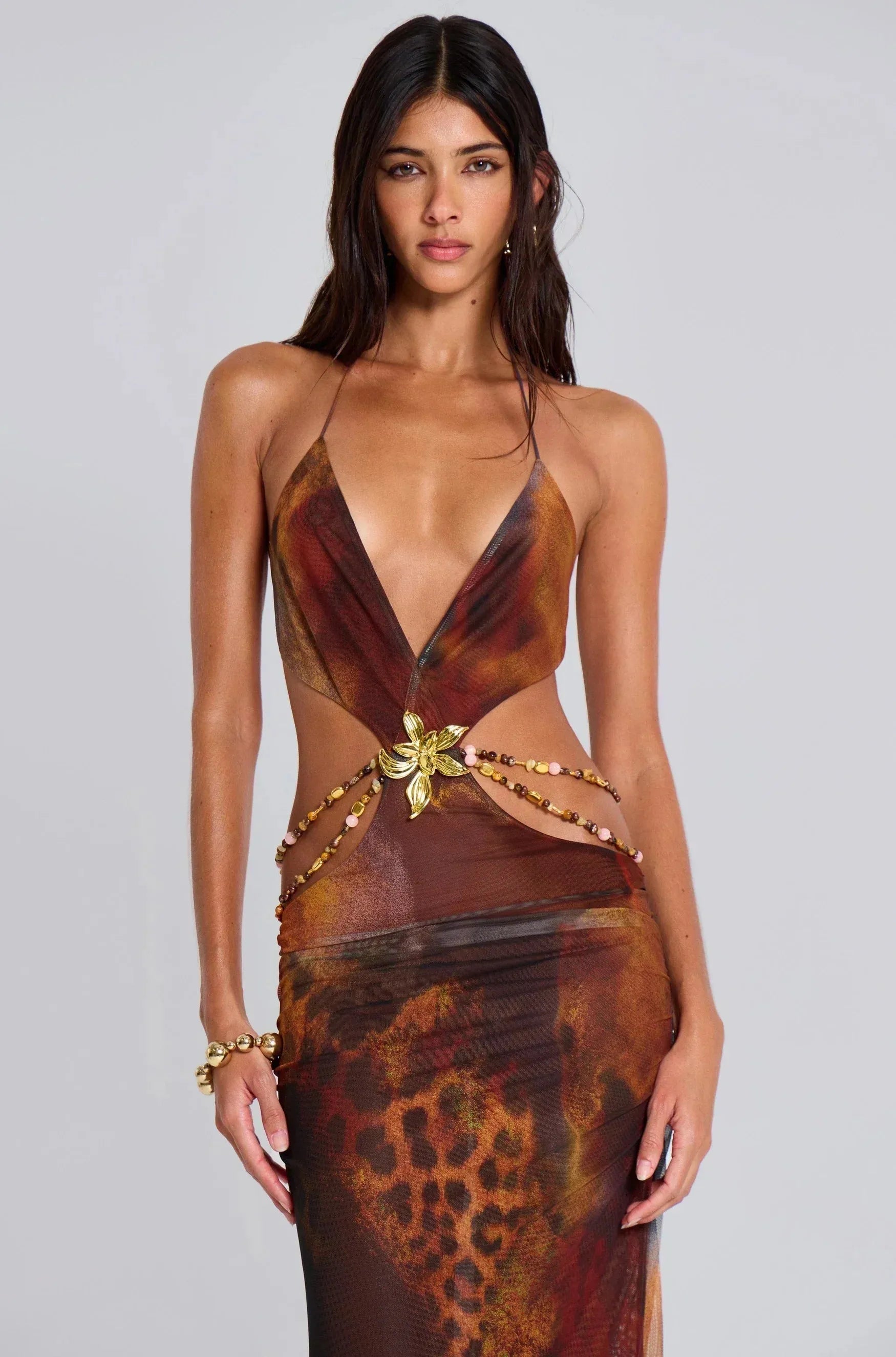 Vida Backless Maxi Dress