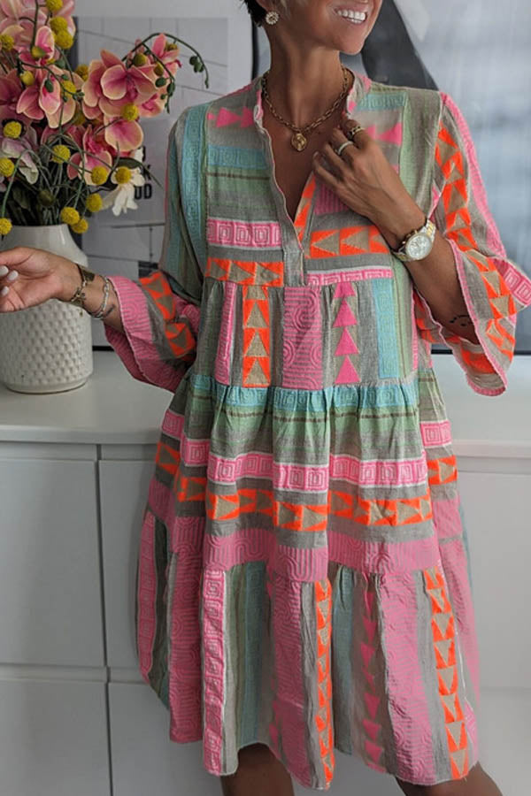 Elegant loose casual dress