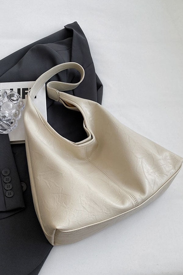 2025 new all-match soft leather shoulder bag