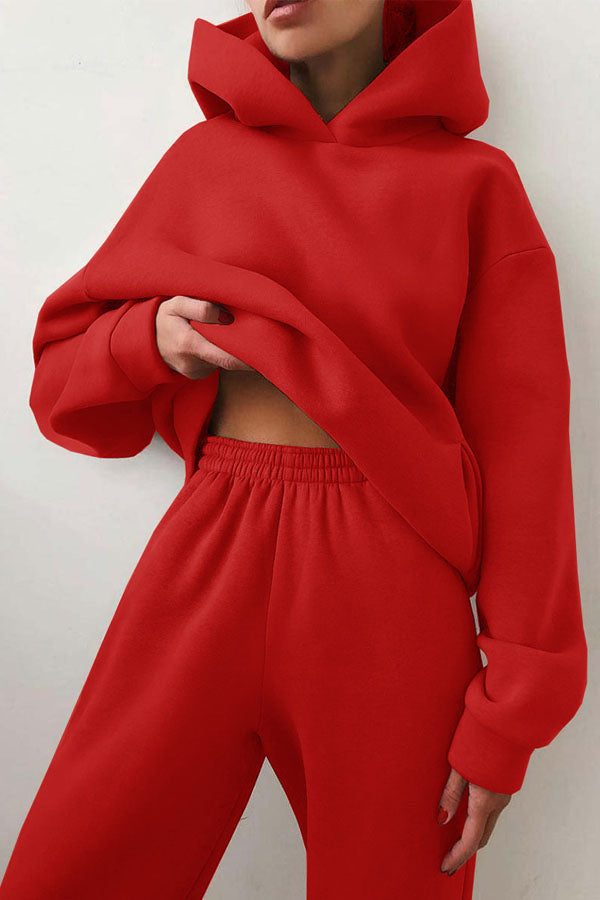 Women's Sports Sweatshirt Set