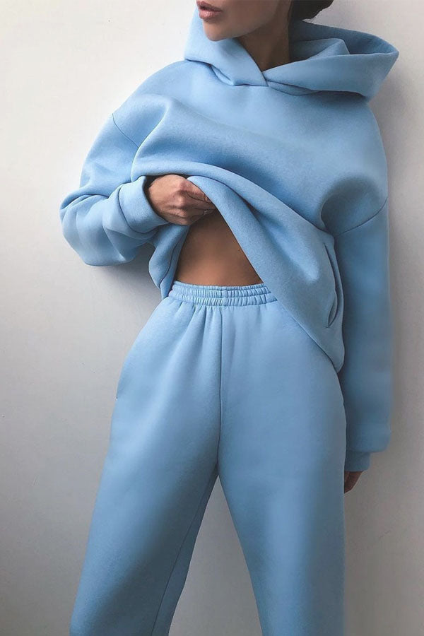 Women's Sports Sweatshirt Set