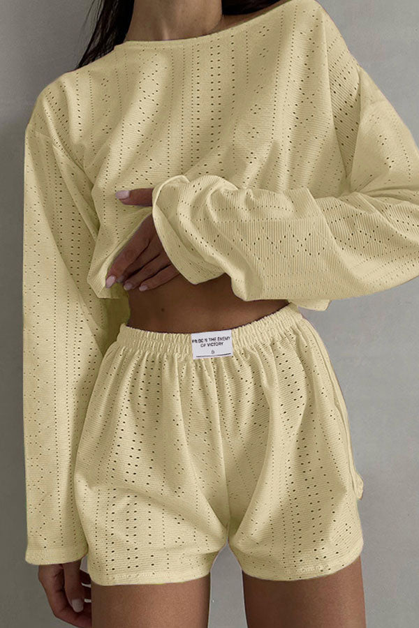 Fashion Slim Sleepwear Set