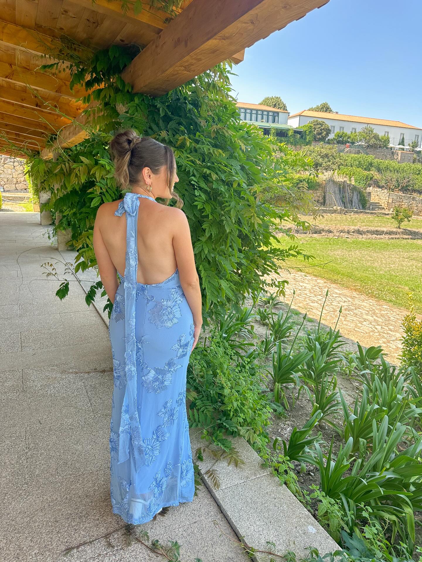 Phaedra Maxi Dress | Blue Floral